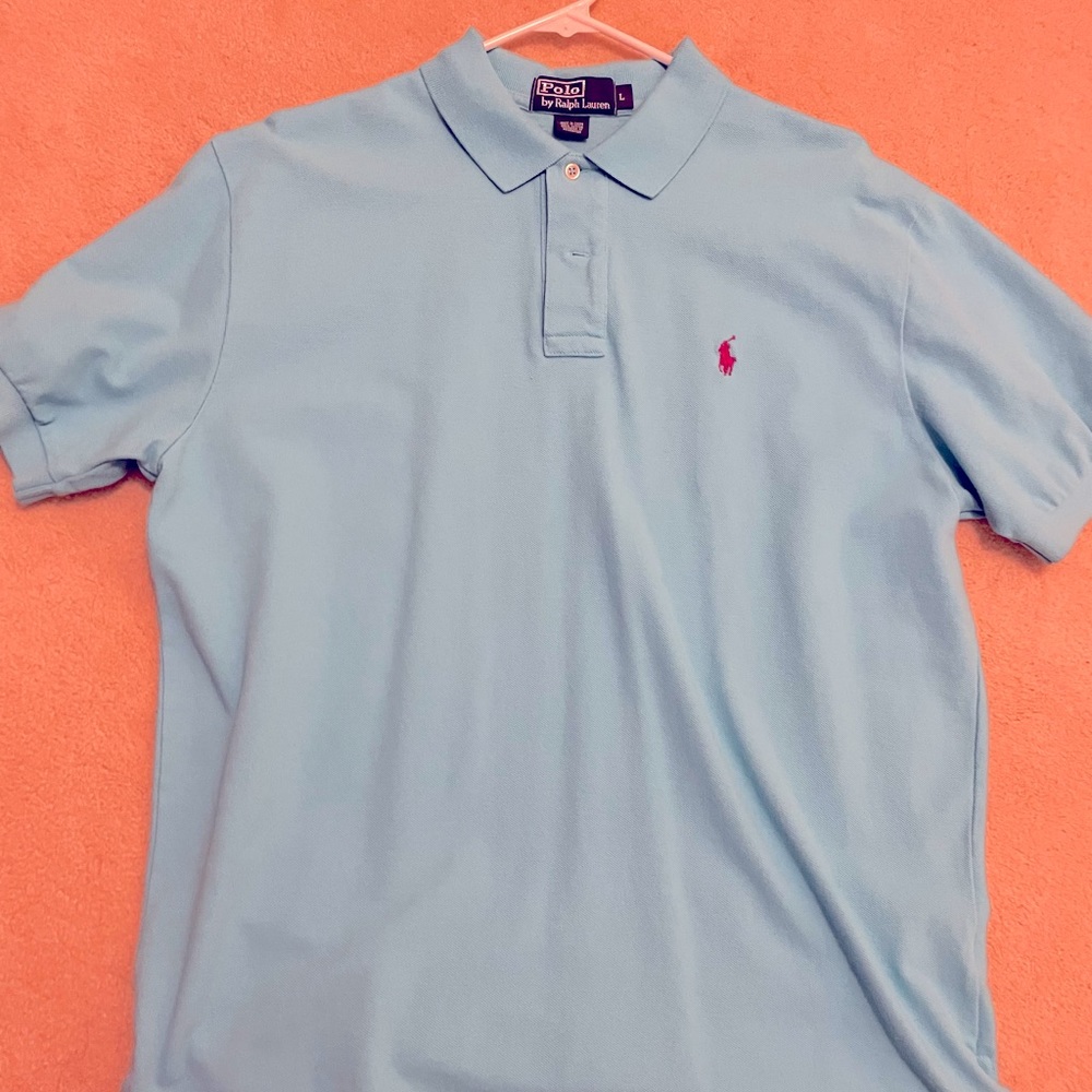 Mens short sleeve polo